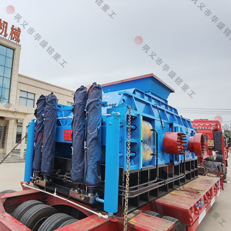 對輥破碎機適合用來破碎河卵石和鵝卵石嗎？制砂效果如何？